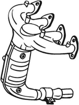 Convertidor - catalisador Fiat Panda 1 141A