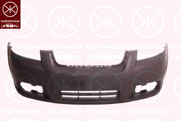 Бампер передний в сборе на Chevrolet Aveo II T250, T255