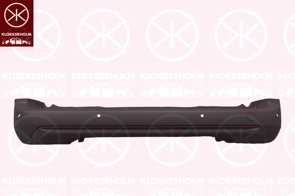 98167758XT Peugeot/Citroen Задний бампер