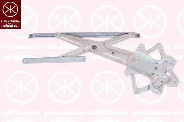 Mecanismo de acionamento de vidro da porta dianteira esquerda Mitsubishi L 200 4 KA, KB