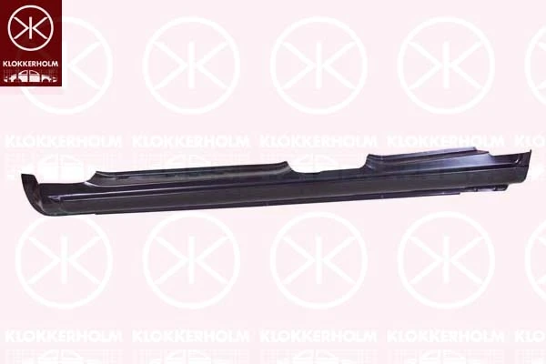  Порог внешний правый Mazda 626 5