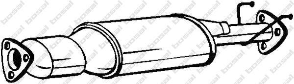 Filtro de partículas do sistema dos gases de escape Chevrolet Captiva 1 C100