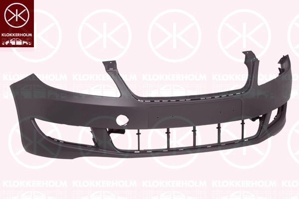 Бампер передний Шкода Фабия II
