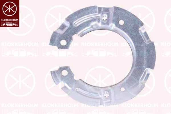 Щиток тормозного диска заднего Klokkerholm FP0085870 цена, от 11.51 USD