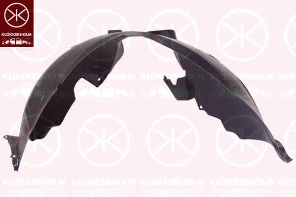 Guarda-barras direito do pára-lama dianteiro Peugeot 308 4E, 4H