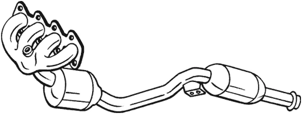 Convertidor - catalisador Mercedes A W169