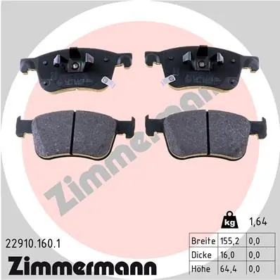 Тормозные колодки Nibk PN8819