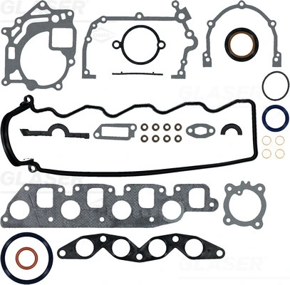 Kit de vedantes de motor completo Nissan Vanette C23