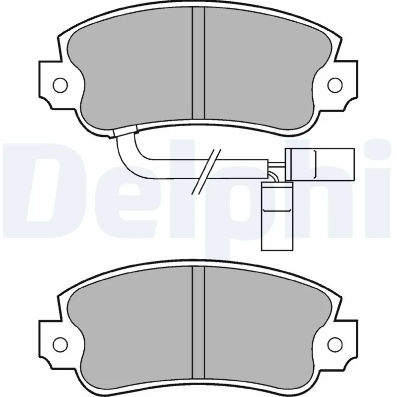 Купить 60750464 Fiat/Alfa/Lancia Колодки тормозные