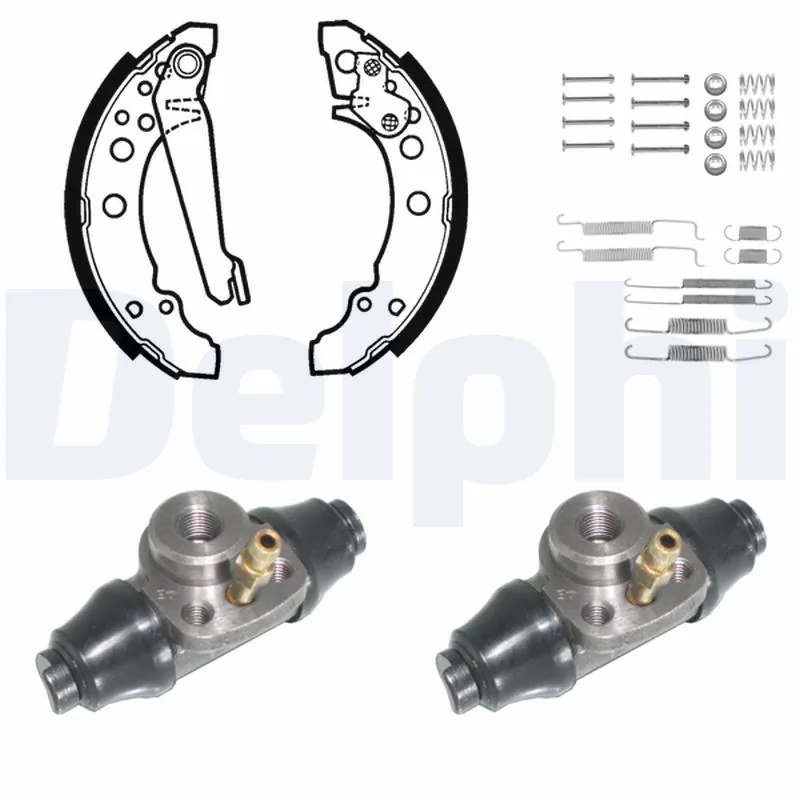 Задние тормозные колодки 18038958 General Motors