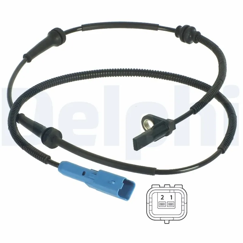 Sensor dianteiro de ABS Citroen C2 JM