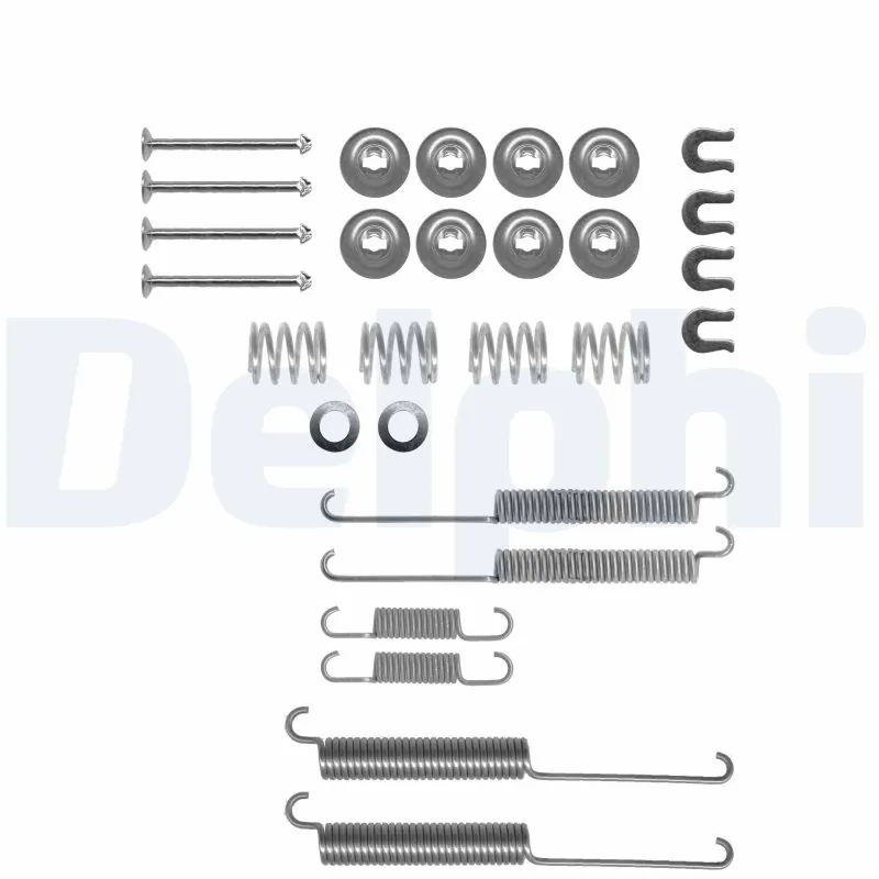 MB008450 Mitsubishi Комплект монтажный задних барабанных колодок