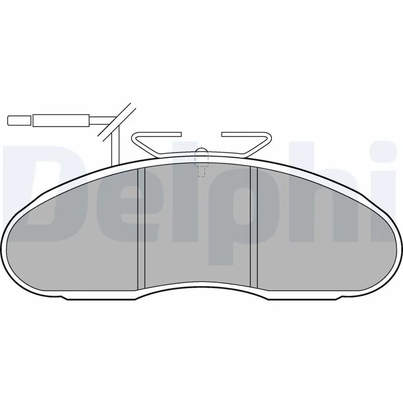 Передние тормозные колодки 069030810 Ford