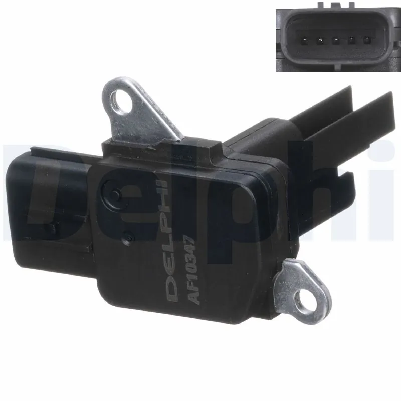Sensor de fluxo (consumo) de ar, medidor de consumo M.A.F. - (Mass Airflow) Toyota Yaris P13