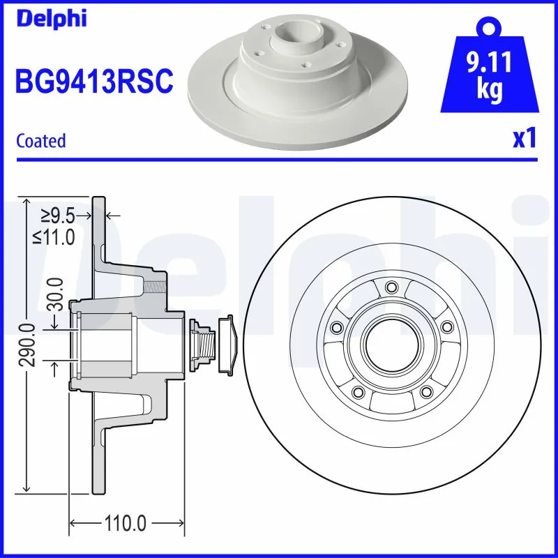432020912R Renault (RVI) Дисковый тормоз