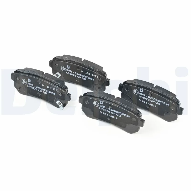 Колодки дисковые  Delphi LP3576 цена, от 30.91 USD
