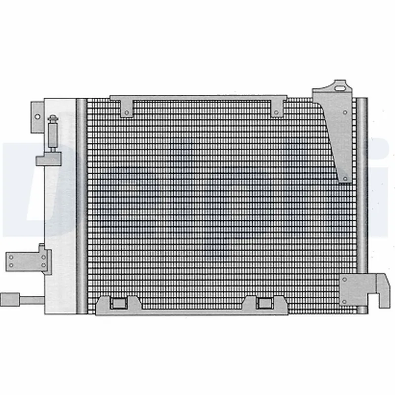 Радиатор кондиционера DELPHI TSP0225221