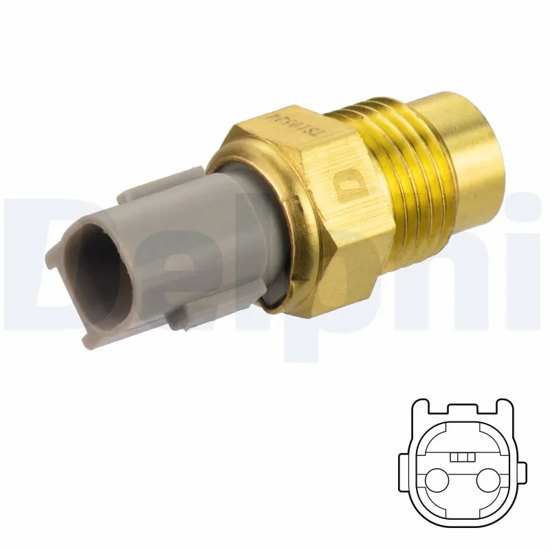 Sensor de temperatura do fluido de esfriamento Lexus RX MCU15