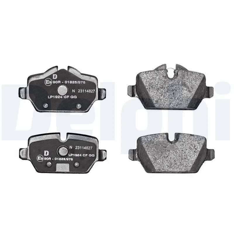 LP1924 Delphi Колодки тормозные дисковые комплект