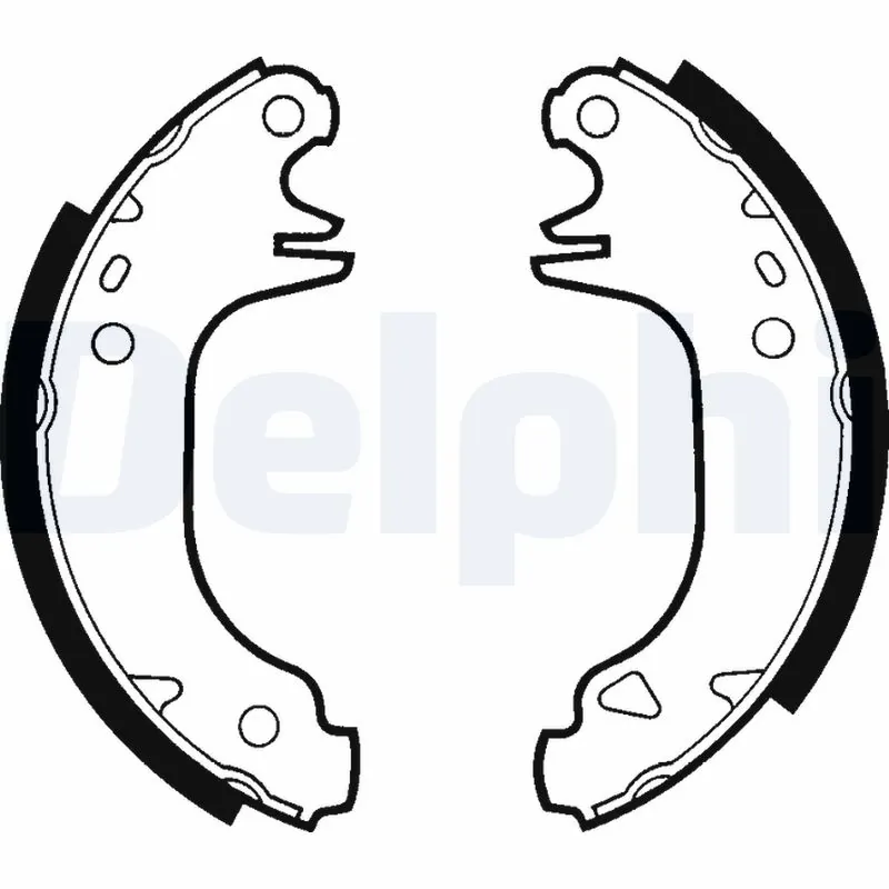 7701201679 Renault (RVI) Барабанные тормозные колодки