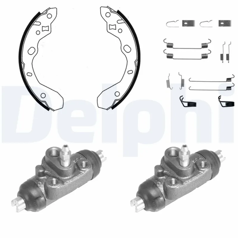Задние барабанные колодки MQ907155 Mazda