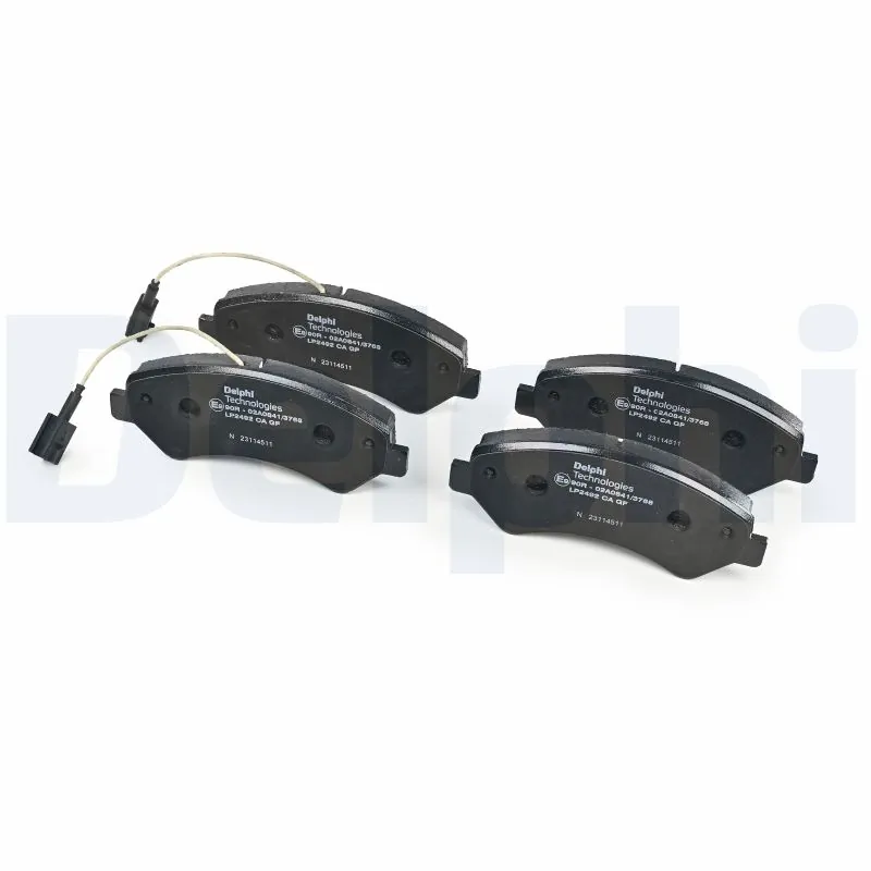 Колодки Delphi LP2492 цена, от 48.29 USD