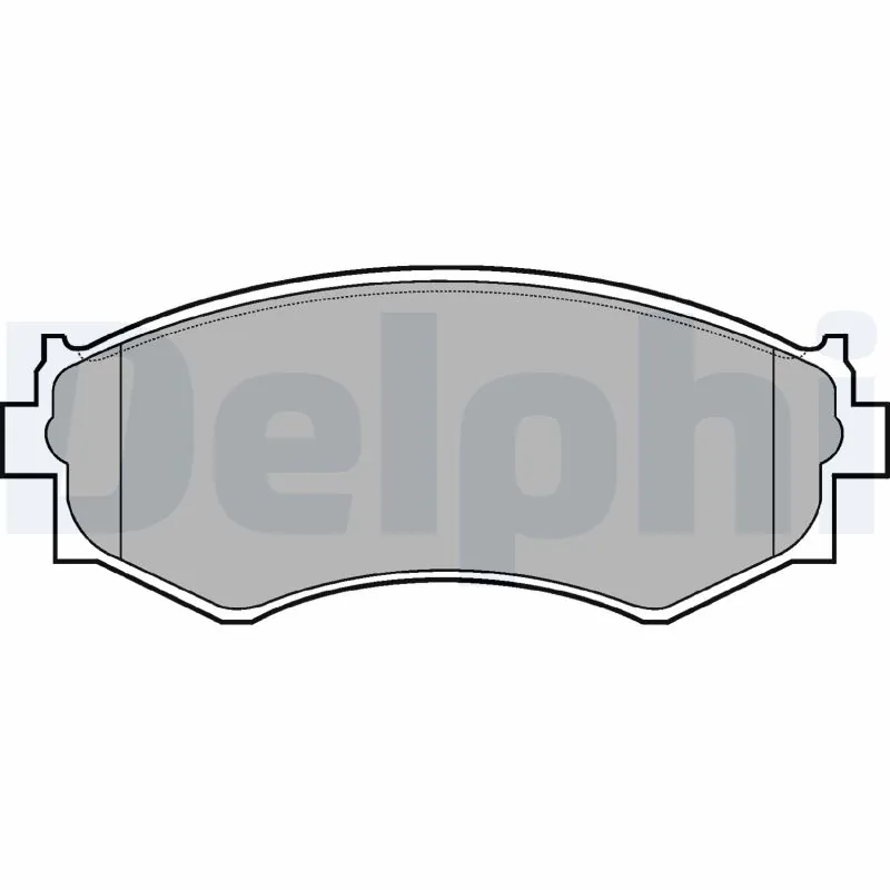 Передние тормозные колодки CJ1142MK Toko cars