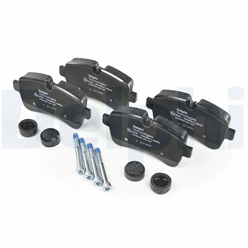 Колодки дисковые  Delphi LP2040 цена, от 29.94 USD