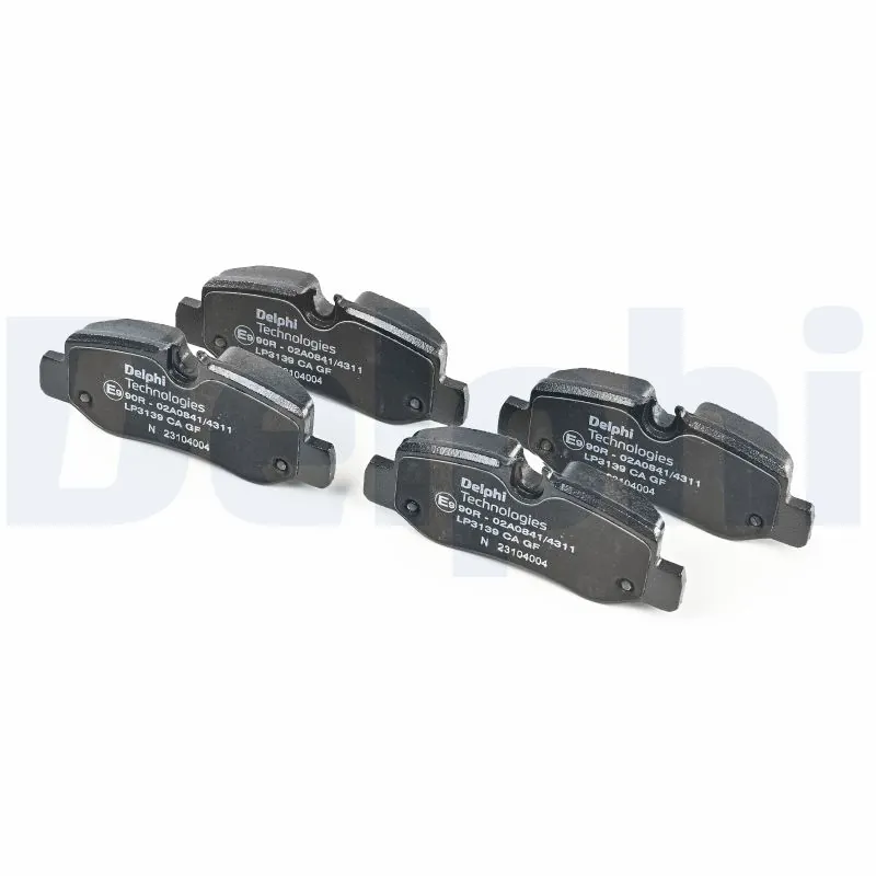 Колодки дисковые  Delphi LP3139 цена, от 29.87 USD