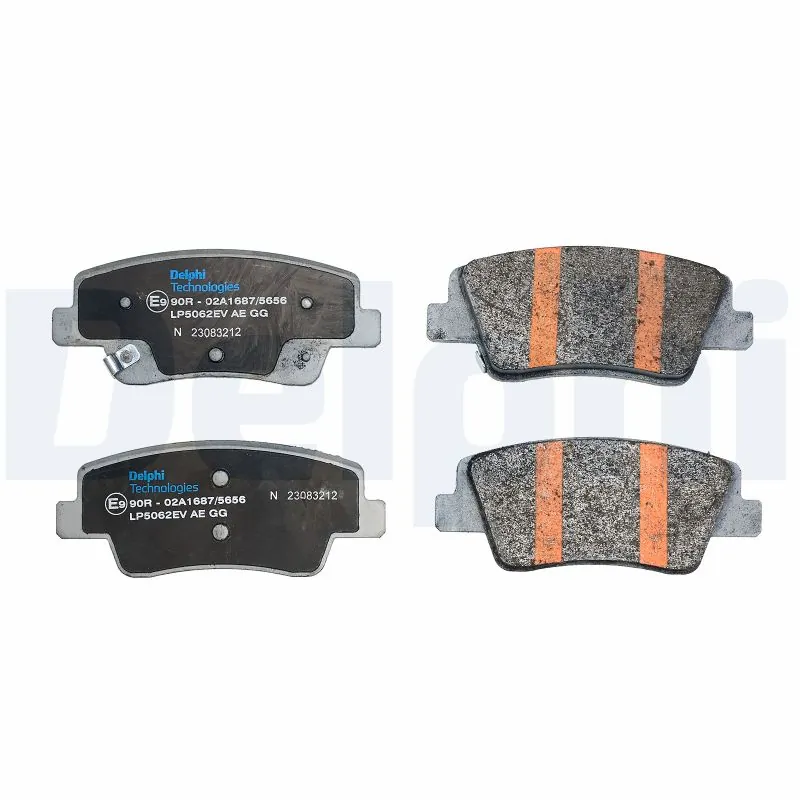 LP5062EV Delphi Колодки тормозные дисковые комплект