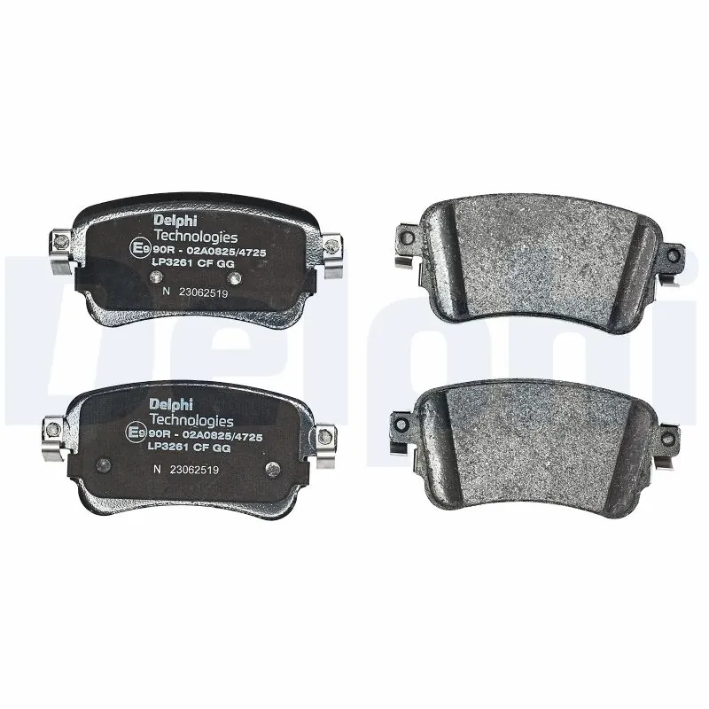 LP3261 Delphi Колодки тормозные дисковые комплект