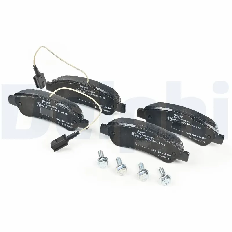 Колодки дисковые  Delphi LP3153 цена, от 38.59 USD