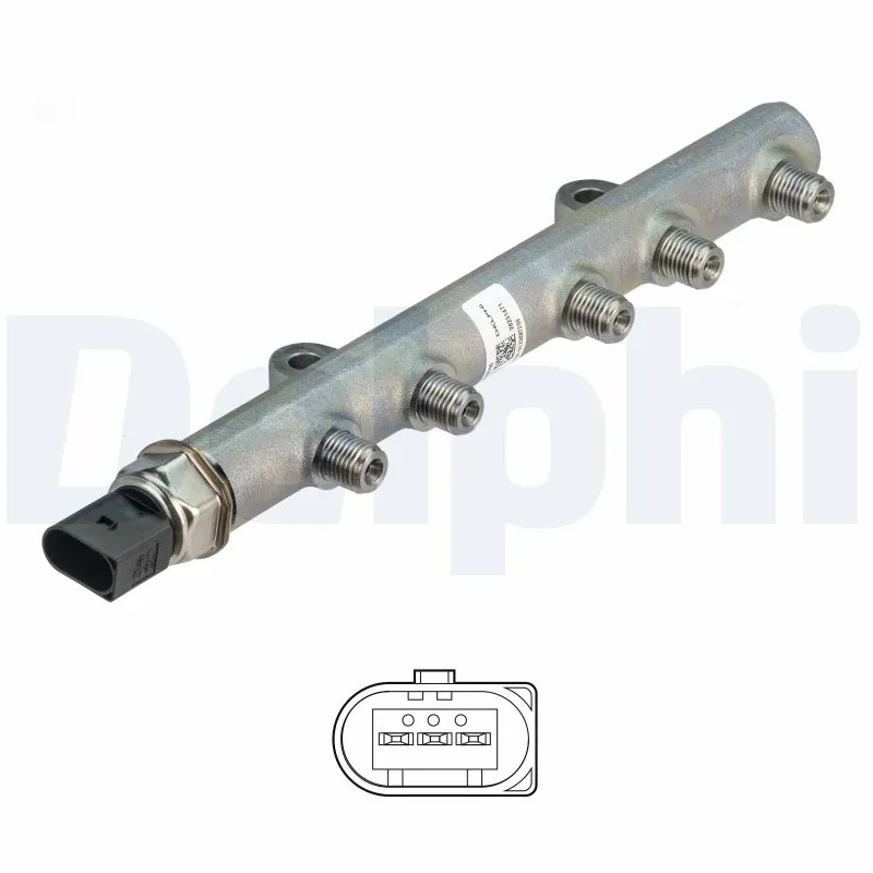 28231471 Delphi Распределитель топлива (рампа)