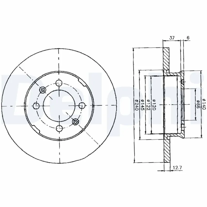 Купить GBD90809 Rover Ротор тормозной