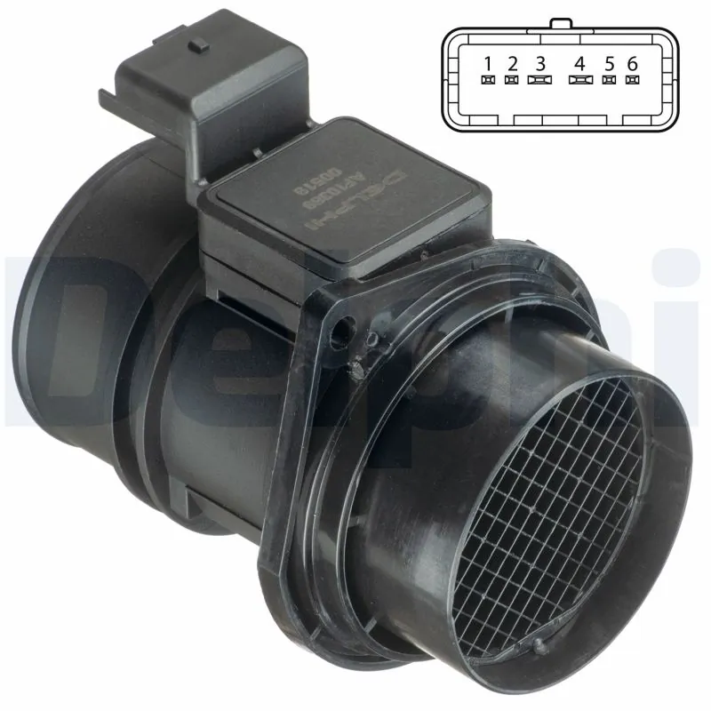 Sensor de fluxo (consumo) de ar, medidor de consumo M.A.F. - (Mass Airflow) Renault Espace 4 JK0