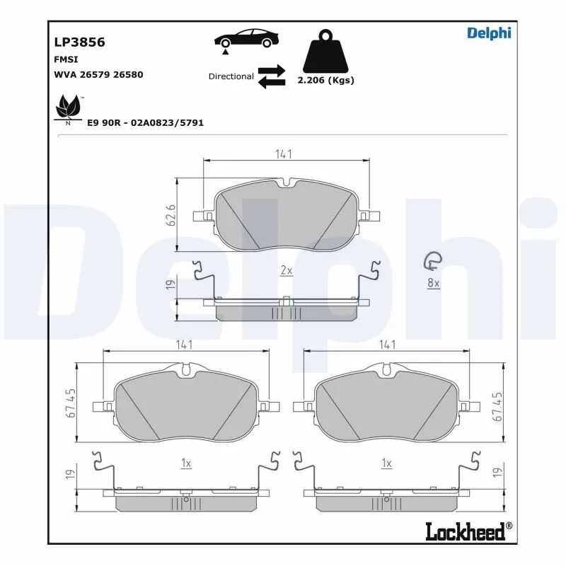 Колодки Mercedes A000420300364 цена, от 64.69 USD