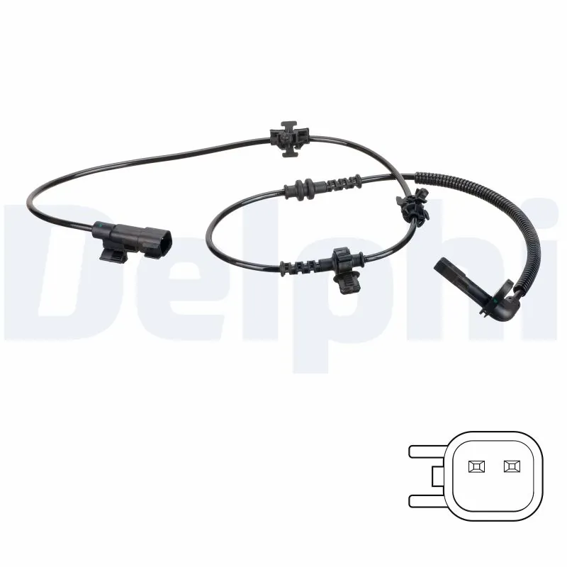 Sensor dianteiro de ABS Opel Astra