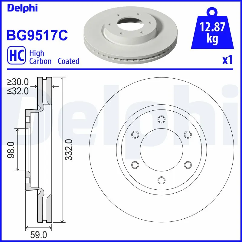 Тормоз дисковый передний Ford 1879954 цена, от 160.87 USD