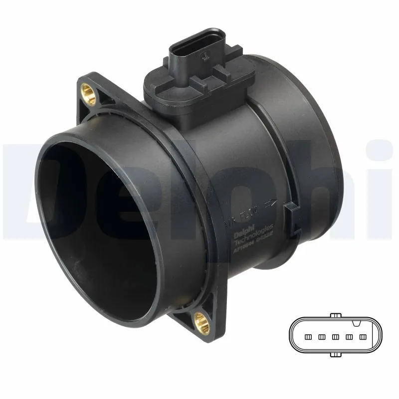 Compre Sensor de fluxo (consumo) de ar, medidor de consumo M.A.F. - (Mass Airflow) Hyundai Santa Fe 3