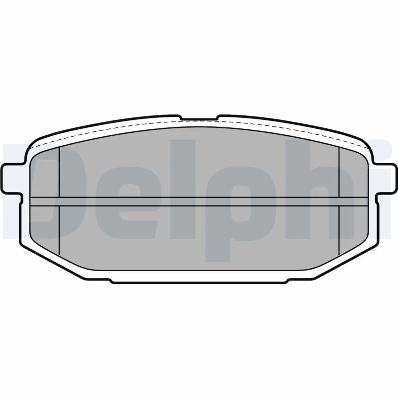Купить 583023BA12 Hyundai/Kia Колодки тормозные задние, дисковые
