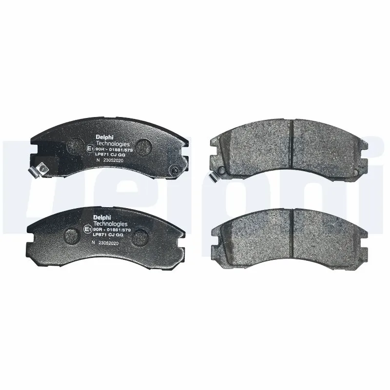 LP871 Delphi Колодки передние