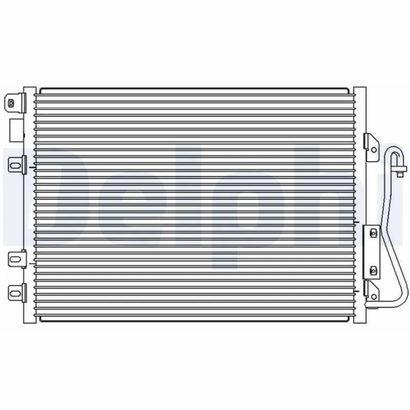 Радиатор кондиционера DELPHI TSP0225620