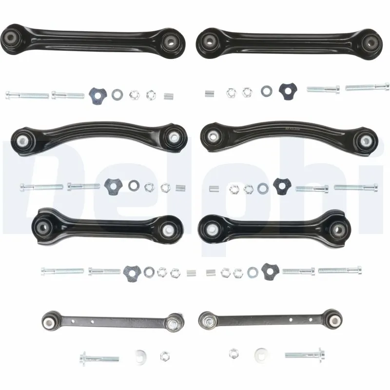 Купить TC1600KIT Delphi Комплект рычагов задней подвески