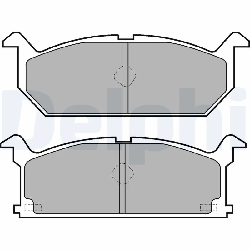 Тормозные колодки Toko cars T2117004LD