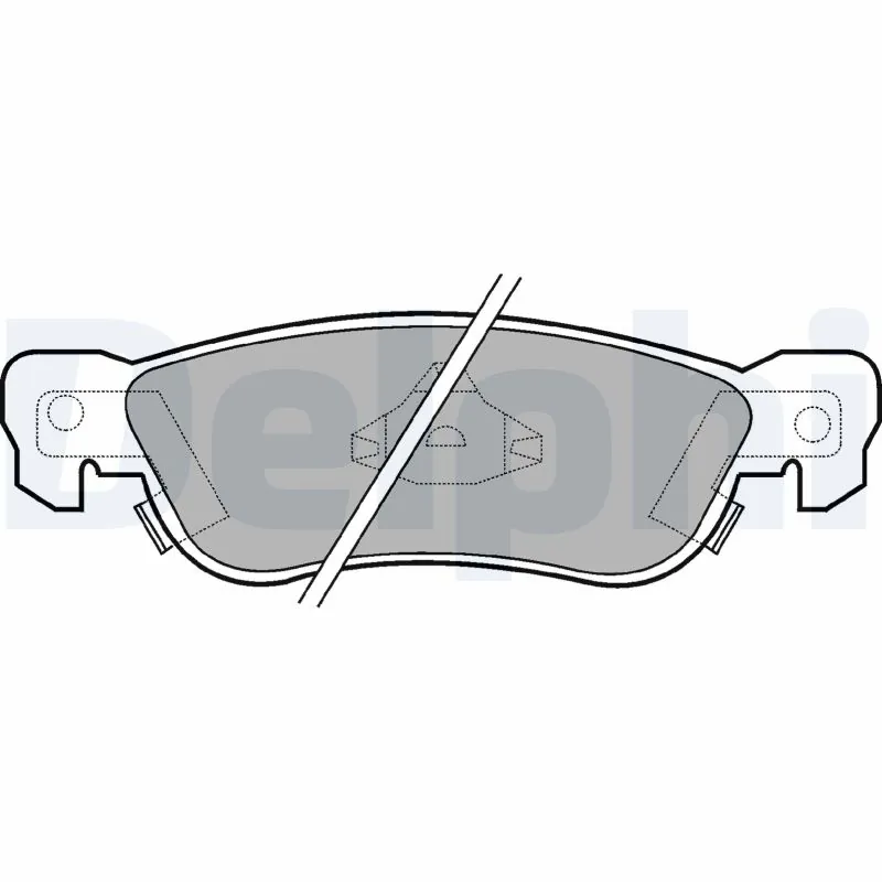  Задние тормозные колодки Isuzu Trooper 