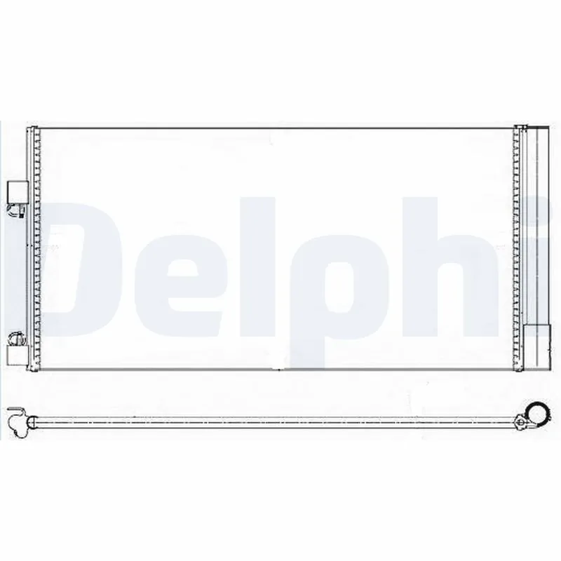 Радиатор кондиционера DELPHI TSP0225638