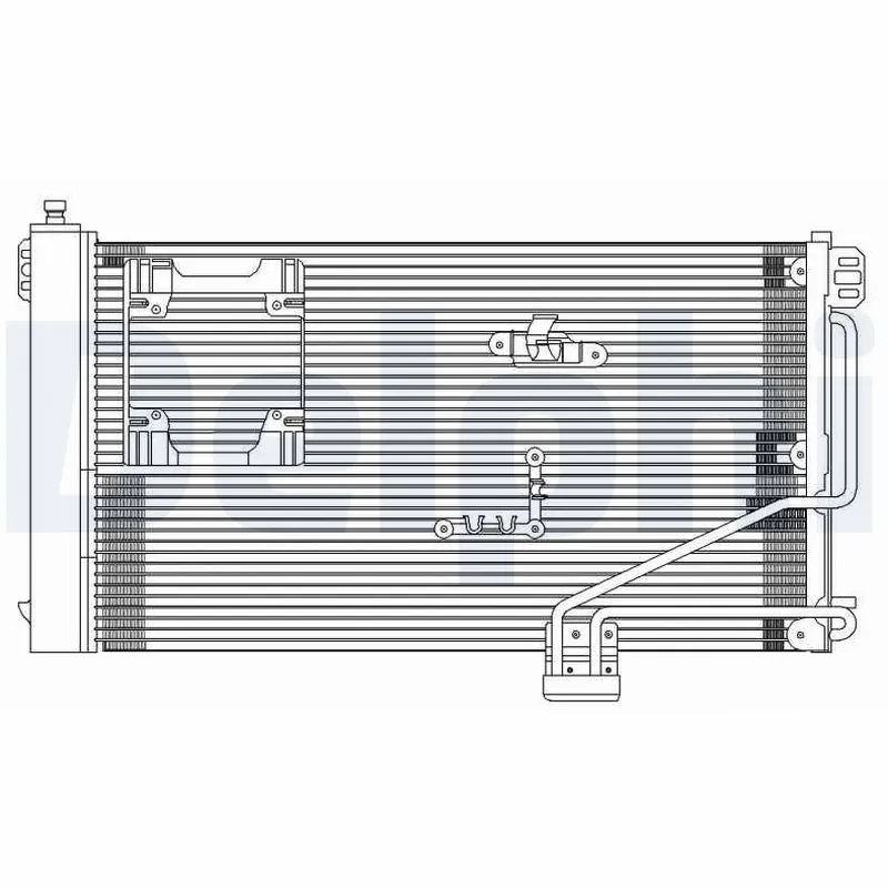Радиатор кондиционера DELPHI TSP0225610