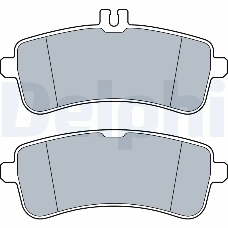 Задние тормозные колодки 4203502 Mercedes