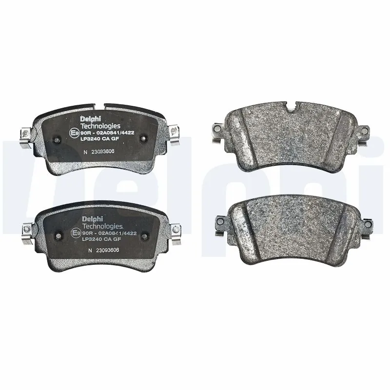 LP3240 Delphi Колодки тормозные дисковые комплект