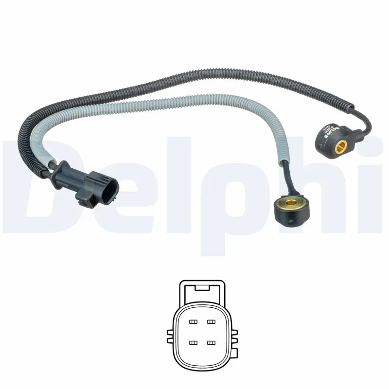 Sensor de detonação para Volvo V70 I LV